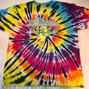 Icy Rabbit Tie Dye Grateful Dead T-Shirt